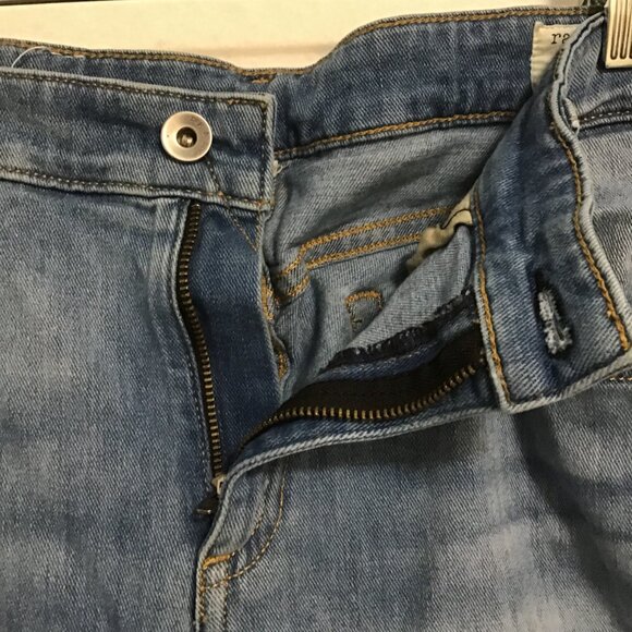 Rag & Bone Dre Low Rise Slim Boyfriend Jeans Tulip Blue Size 29 - Picture 9 of 16